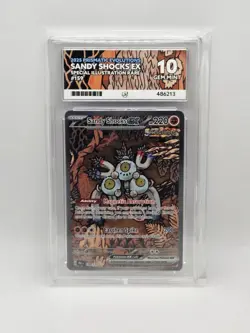 ACE 10 Sandy Shocks EX 159/131 Prismatic Evolutions SIR Pokemon Card - Gem Mint - Image 1