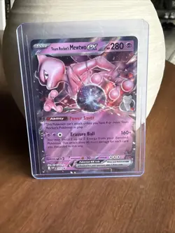 Team Rocket's Mewtwo ex 205 Sv: Scarlet & Violet Promo Cards Holo - Image 1