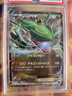 Pokemon Card Rayquaza Ex Mrayquaza Ex Battle Deck Xy Holo Japanese PSA 10 - Image 3
