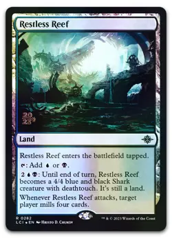 Restless Reef #282 (Foil) (NM) Prerelease Cards PRE Magic MTG - Image 1