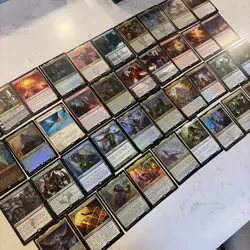 Magic the Gathering MTG Mythic Lot 39 Cards Light Play Foils Included - Image 1