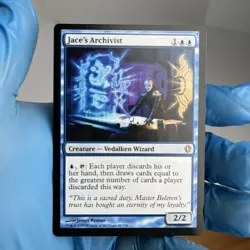 Jace's Archivist Magic Commander 2013 MTG - Condition Shown In Many Pictures - Image 2