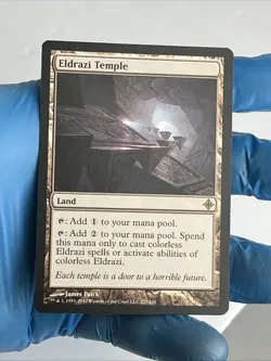 Eldrazi Temple - Rise of the Eldrazi MTG - Condition Shown In Many Pictures - Image 1