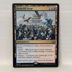 Frostcliff Siege - Tarkir: Dragonstorm - TDM NM NP MTG Regular Rare 187 - Image 1