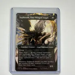 MTG - Sephiroth Fabled SOLDIER - Borderless - Final Fantasy - Image 2