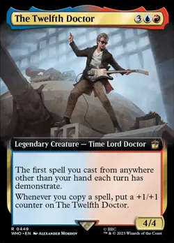 MTG The Twelfth Doctor 449 Rare Extended Art Doctor Who - Image 1