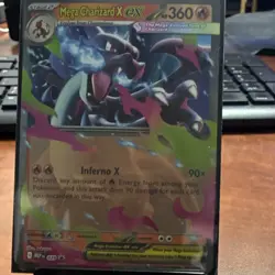 Pokemon Mega Charizard X EX 013/094 Phantasmal Flames Double Rare Holo EN 360 HP - Image 1