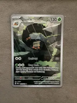 CRUSTLE 183/182 PARADOX RIFT POKEMON (ILLUSTRATION RARE, NM) - Image 1