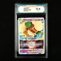 TQG 10 PRISTINE 2022 Pokemon ENG Whimsicott VSTAR 065/172 HOLO VSTAR - Image 1