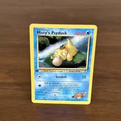 Pokemon TCG Misty's Psyduck Gym Challenge 1st Edition 54/132 Uncommon NM/LP - Image 1