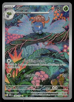 *WED NIGHT* Gloom 198/197 Obsidian Flames Illustration Rare - Image 1
