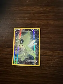 Celebi XY111 Full Art Holo Mythical Collection Promo Pokemon LP Condition - Image 1