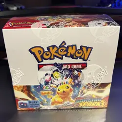Pokemon TCG Scarlet & Violet Surging Sparks Booster Box Sealed English - Image 1