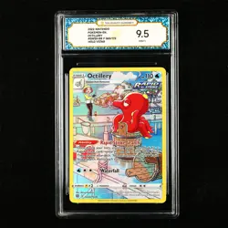 TQG 9.5 MINT+ 2022 Pokemon ENG Octillery E TG03/TG30 HOLO VSTAR - Image 1