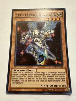 Yu-Gi-Oh! Satellarknight Altair AP07-EN004 Super Rare LP/NM - Image 1