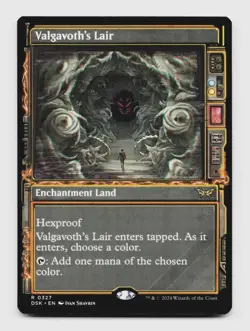 MTG DSK NM Valgavoth's Lair (Showcase) - Image 1