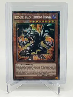 *** RED-EYES BLACK FULLMETAL DRAGON *** STARLIGHT RARE MP25-EN014 YUGIOH! 1st Ed - Image 1