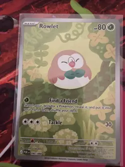 Rowlet - 090/088 - Illustration Rare - Perfect Order - NM/M - Pokemon Card - Image 1