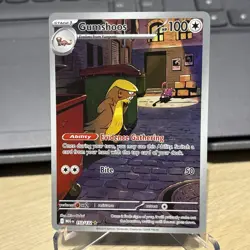 Pokemon Cards Gumshoos 153/132 Mega Evolution Illustration Rare NM - Image 1