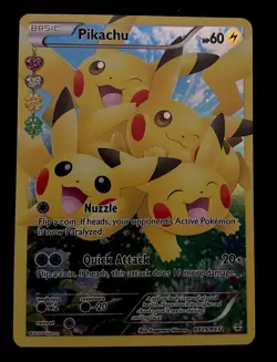 Pikachu RC29/RC32 - Generations Full Art Ultra Rare Pokemon TCG LP - Image 1
