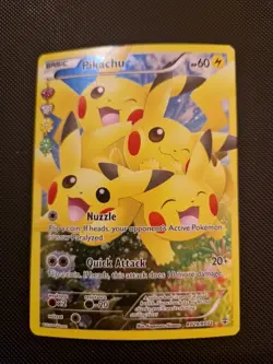 Pokemon TCG Pikachu RC29/RC32 Generations Ultra Rare Full Art Damaged - Image 1