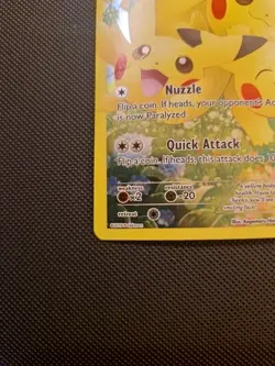 Pokemon TCG Pikachu RC29/RC32 Generations Ultra Rare Full Art Damaged - Image 2