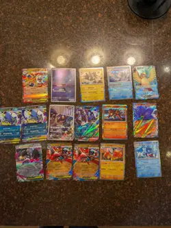 Lot Of 16 Pokemon Trading Cards, Scarlet & Violet, Mega Evolution - Image 1