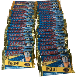 WOC Magic The Gathering Unglued Sealed Pack of 10 Cards - Image 1
