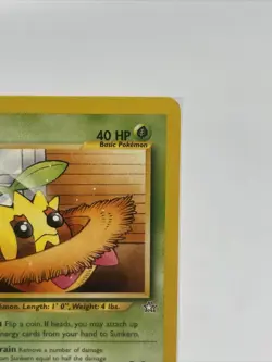 SUNKERN 78/111 - Neo Genesis - VINTAGE WOTC POKEMON CARD - NM - Image 4