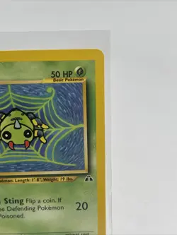 Pokemon Spinarak Neo Discovery 64/75 NM Non-Holo Common Card - Image 4