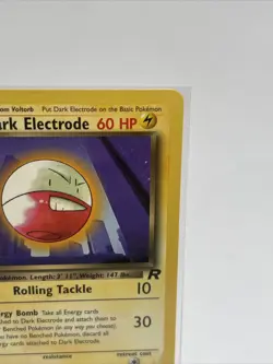 DARK ELECTRODE - Team Rocket - 34/82 - Uncommon - Pokemon Card - Unlimited - NM - Image 4