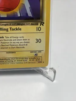 DARK ELECTRODE - Team Rocket - 34/82 - Uncommon - Pokemon Card - Unlimited - NM - Image 5