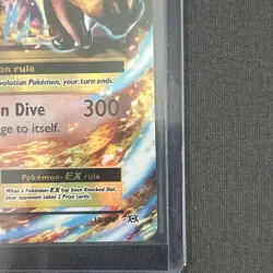 Pokemon Mega M Charizard EX 13/108 XY Evolutions Card Holographic Holo LP - Image 5