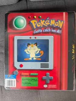 Pokemon trading card empty vintage folder - very rare - Image 3
