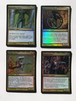 MTG 27 Cards From Premium Deck Series: Slivers (H09) All Foils - Image 5