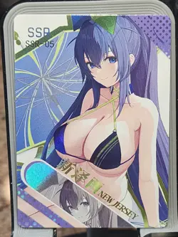 New Jersey Dream of Desire Card Goddess Story Anime Waifu Holo SSR SSR-05 - Image 1