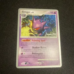 Pokemon TCG 2009 World Championship Jason Martinez Gengar Rare Card 18/100 NM-c - Image 1