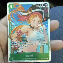 Nami OP14-031 Special Foil – One Piece Card Game – Film Straw Hat Crew (LP) - Image 1