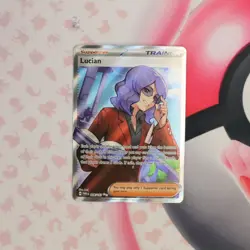 Lucian - Ultra Rare 208/167 - SV06: Twilight Masquerade Pokemon Card - Near Mint - Image 1
