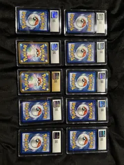 Pokemon Lot of 10 Graded Cards!!! All CGC Graded. 1999-2025 - Image 2