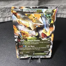 Black Kyurem EX BW62 + White Kyurem EX BW63 Pokemon Promo Cards – LP Bundle - Image 2