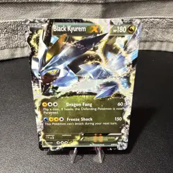 Black Kyurem EX BW62 + White Kyurem EX BW63 Pokemon Promo Cards – LP Bundle - Image 4