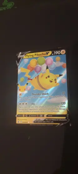 Pokemon Card Flying Pikachu V 006/025 Ultra Rare Celebrations Near Mint - Image 1