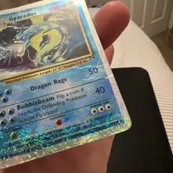 Pokemon Gyarados TCG Reverse Holo Rare Card 12/110 Legendary Collection - Image 4