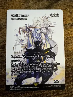 Cecil Harvey - Tymna the Weaver #18 FCA R (Showcase Non-Foil) MTG Final Fantasy - Image 1