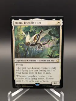 Momo, Friendly Flier Promo Foil - Image 1