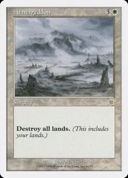 Armageddon [Starter 1999] Moderately Played - Image 1