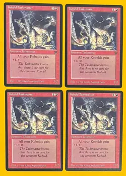 MTG KOBOLD TASKMASTER (x4) Legends (OldManMTG 009-552) - Image 1