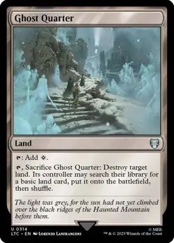 MTG - Ghost Quarter - Lord of the Rings - Magic the Gathering - Image 1
