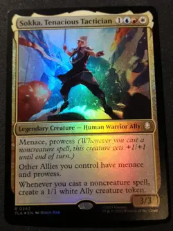 Sokka, Tenacious Tactician - Foil - TLA - MTG - EN - NM - 0242 - Image 1